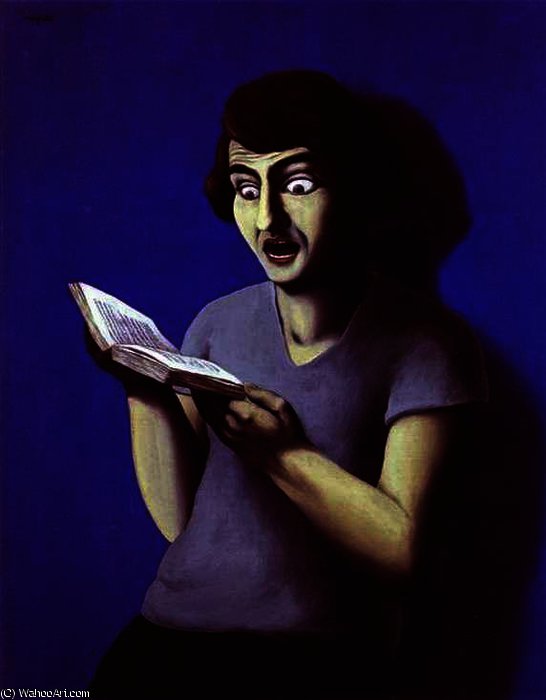 La Lectrice Soumise — Рене Магрит