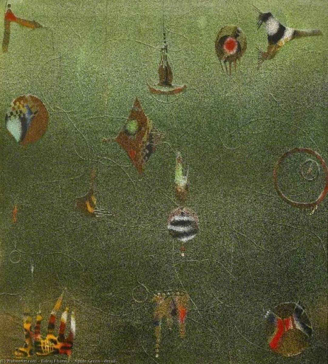 Apple Green (detail) — Balraj Khanna