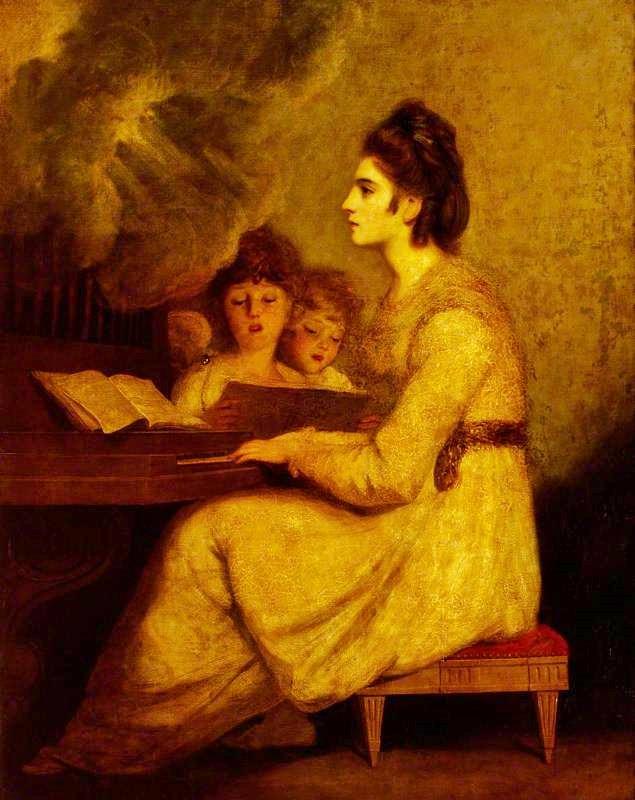 Elizabeth Linley, Mrs Richard Brinsley Sheridan As Saint Cecilia — Sir Joshua Reynolds