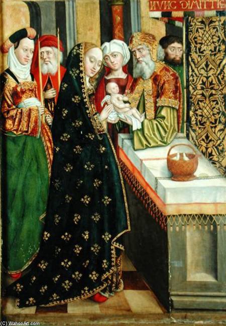 The Presentation In The Temple, From The Dome Altar — Absolon Stumme