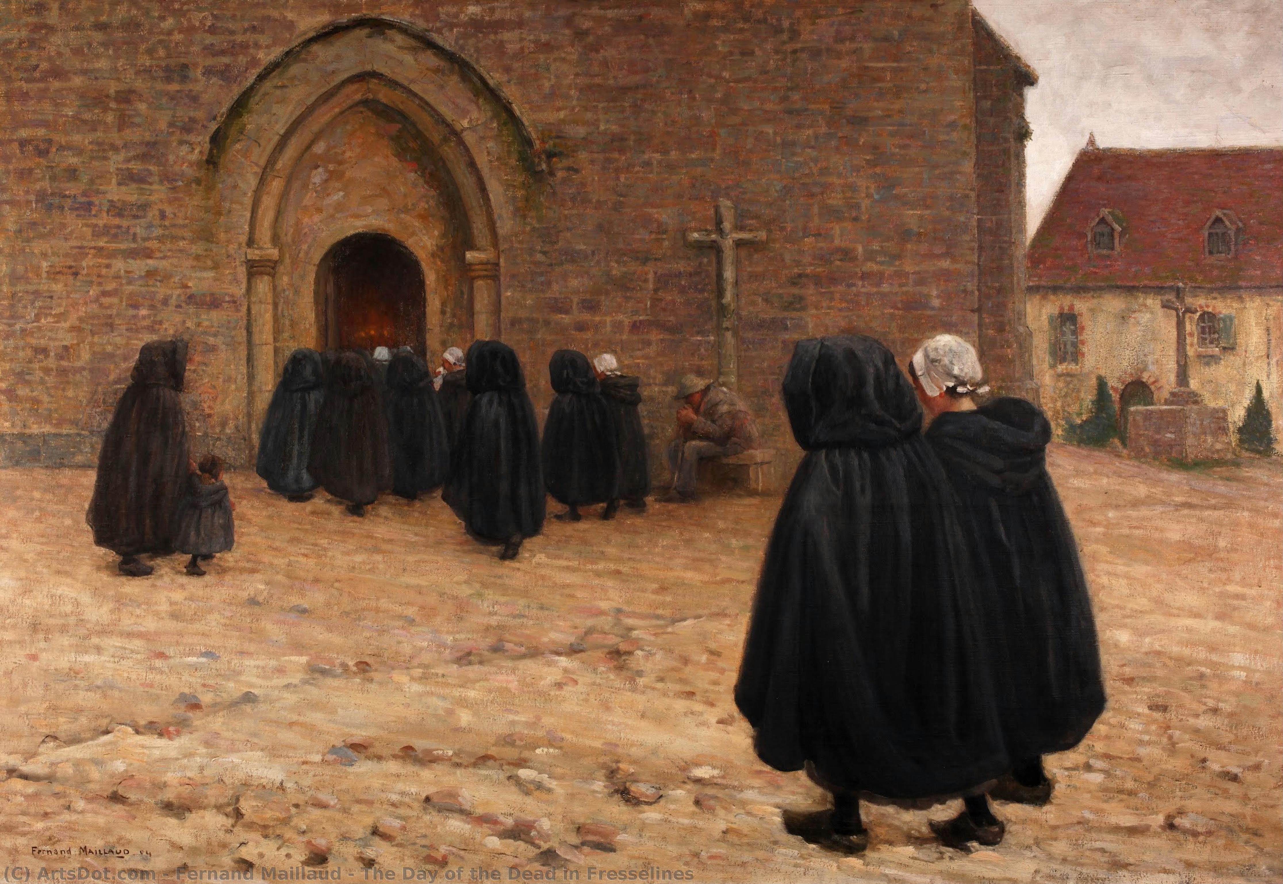 The Day Of The Dead In Fresselines — Fernand Maillaud
