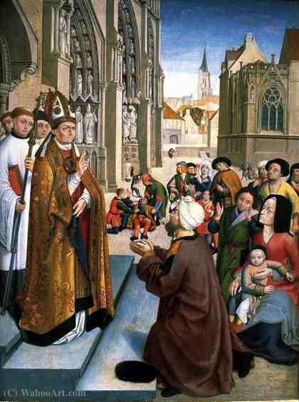 Episodes From The Life Of A Bishop Saint — Master Of Saint Gilles