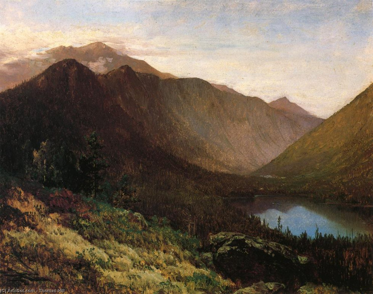 Mount Lafayette, Franconia Notch, New Hampshire — Thomas Hill