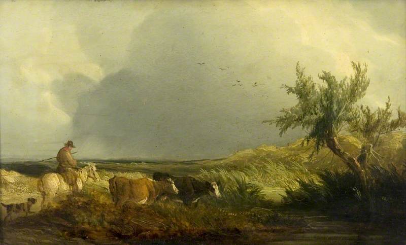 Landscape And Cattle — John H (jock) Wilson