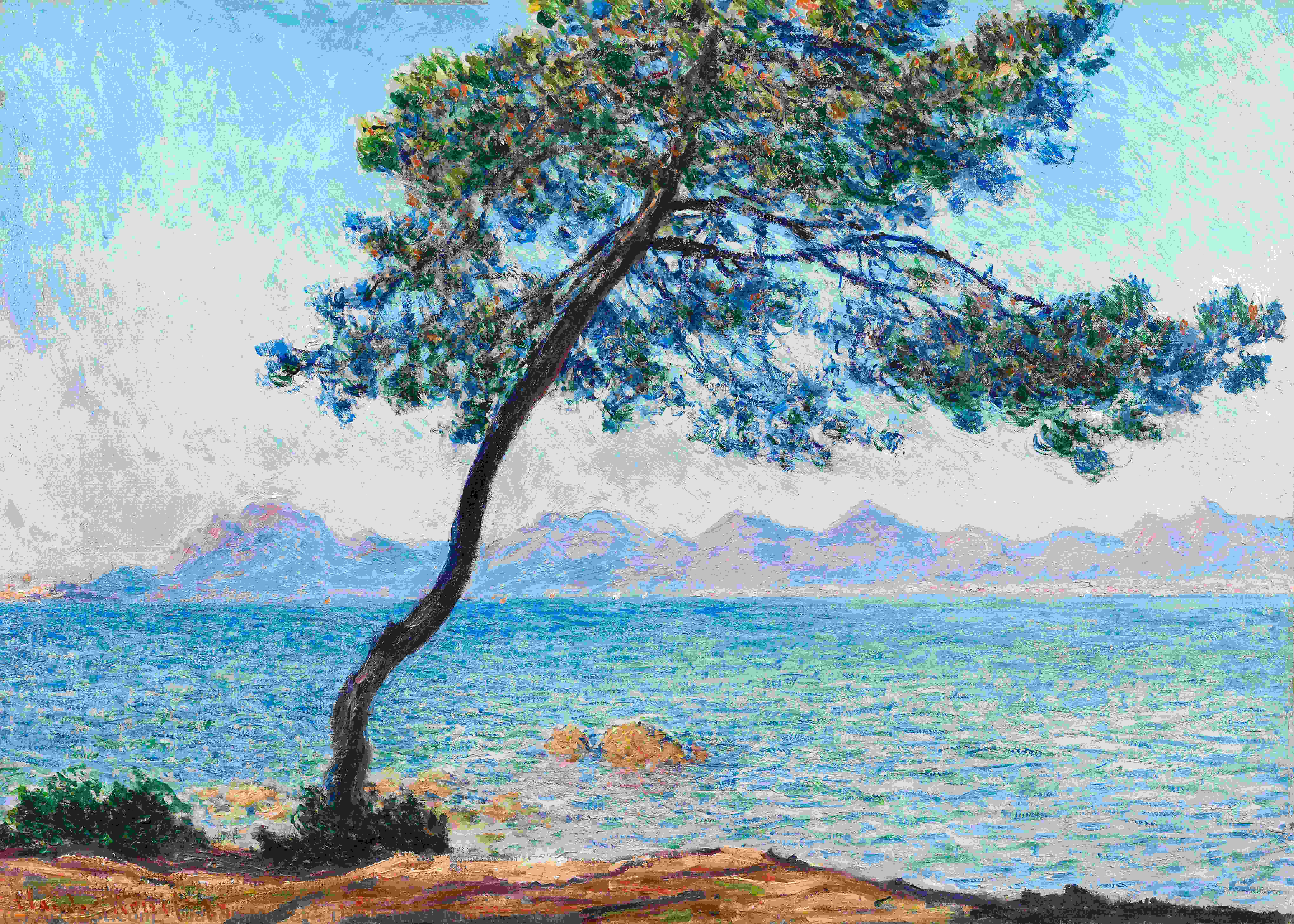 El Esterel Montañas — Claude Monet