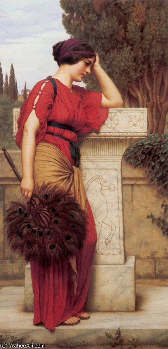 La Pensierosa — R.b.a John William Godward
