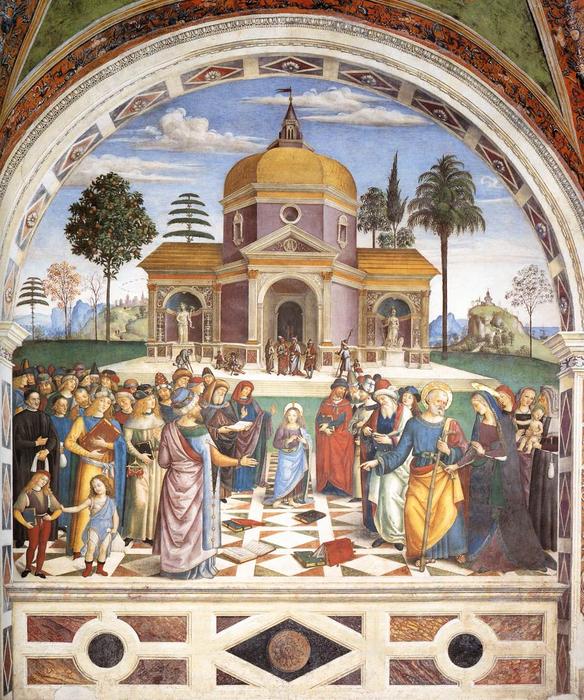 Christ Among The Doctors — Bernardino Di Betto (pintoricchio)