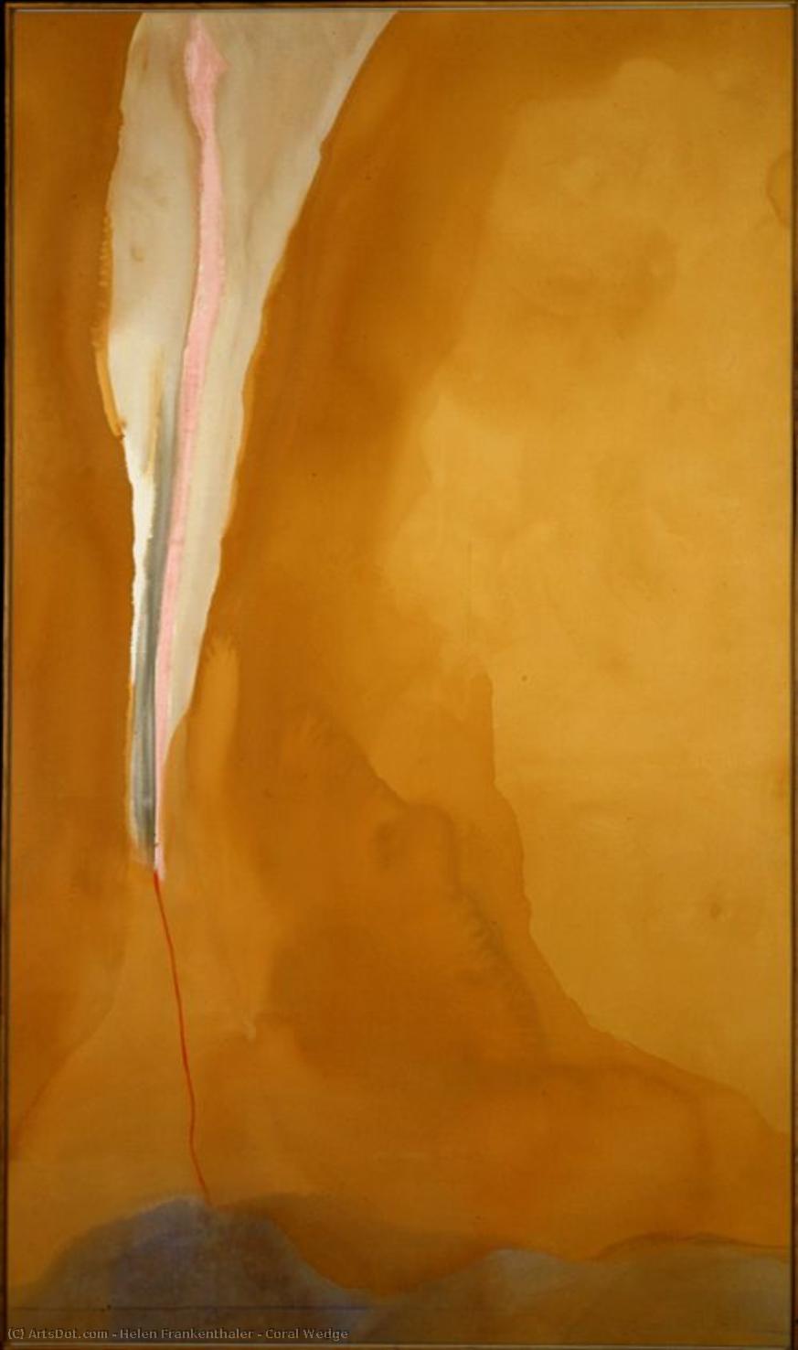 Coral Wedge — Helen Frankenthaler