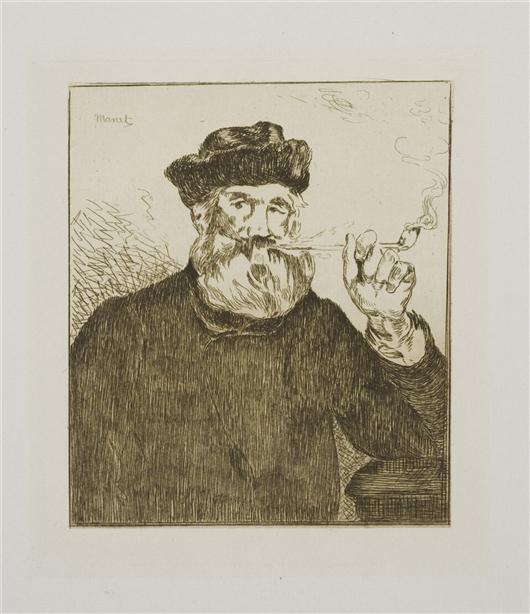 Le Fumeur — Édouard Manet