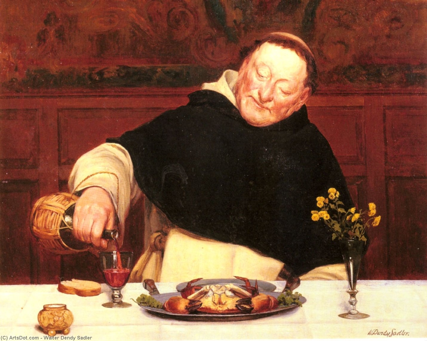The Monks Repast — Уолтер Денди Садлер