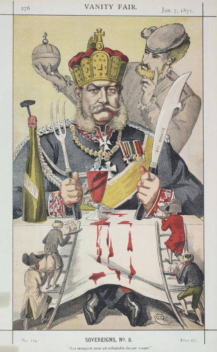Sovereigns No.80 Caricature Of The King Of Prussi — Jacques Joseph Tissot