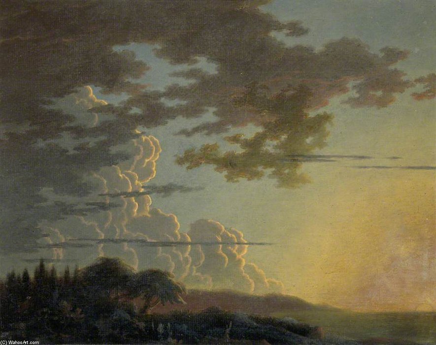 Setting Sun — Alexander Cozens