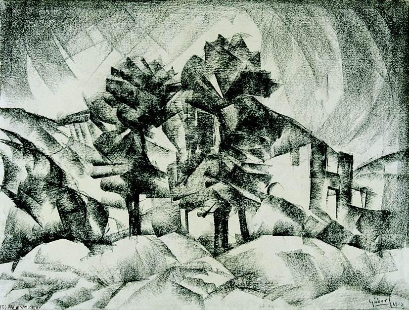 Trees On Tettye — Jeno Gabor