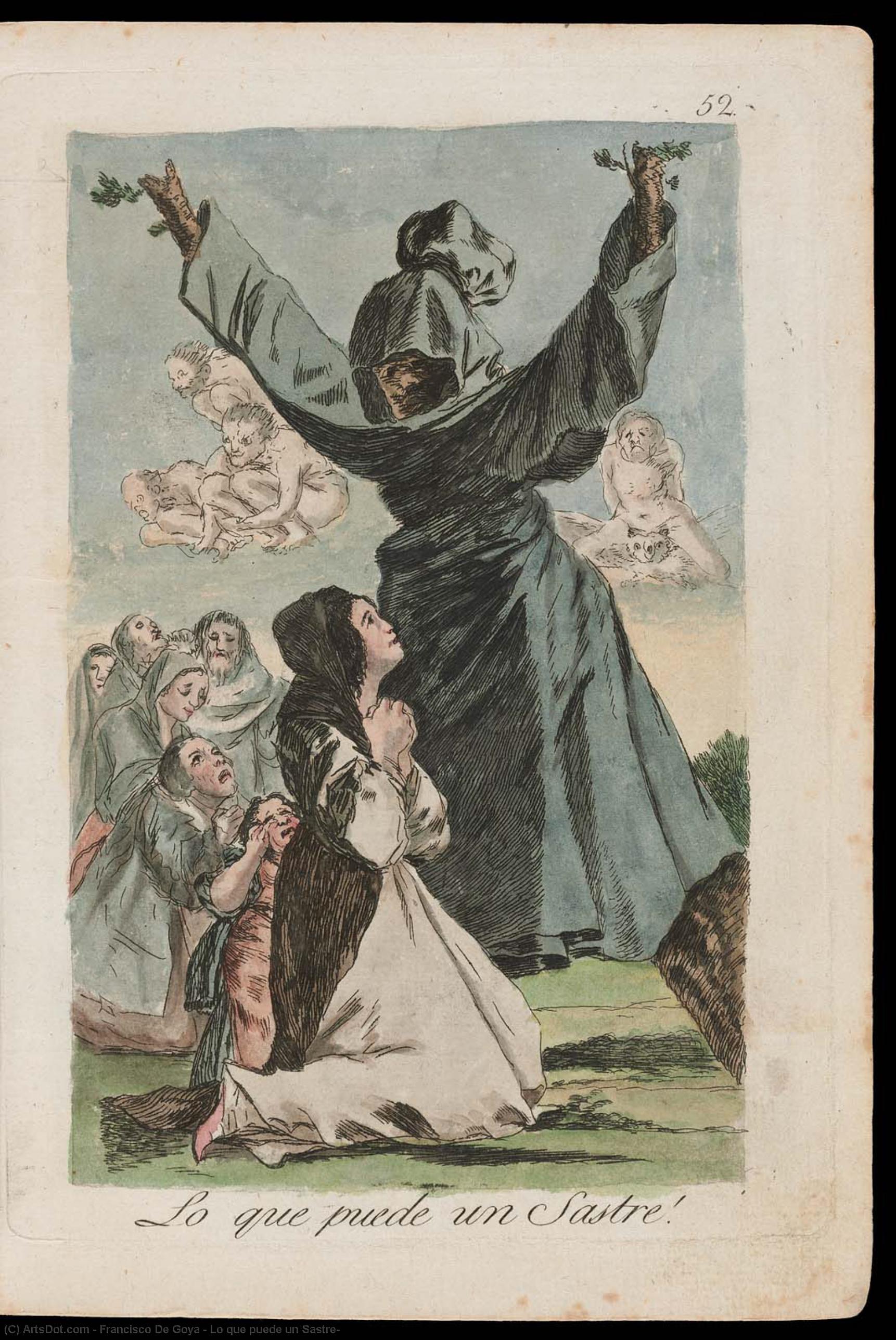 Lo Que Puede Un Sastre! — Francisco José De Goya Y Lucientes