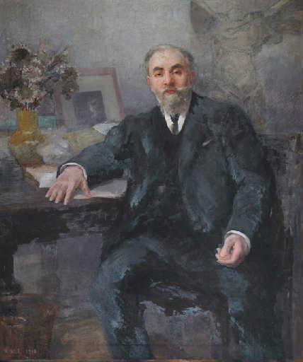 Portrait De Léon Bourgeois — Alfred Philippe Roll