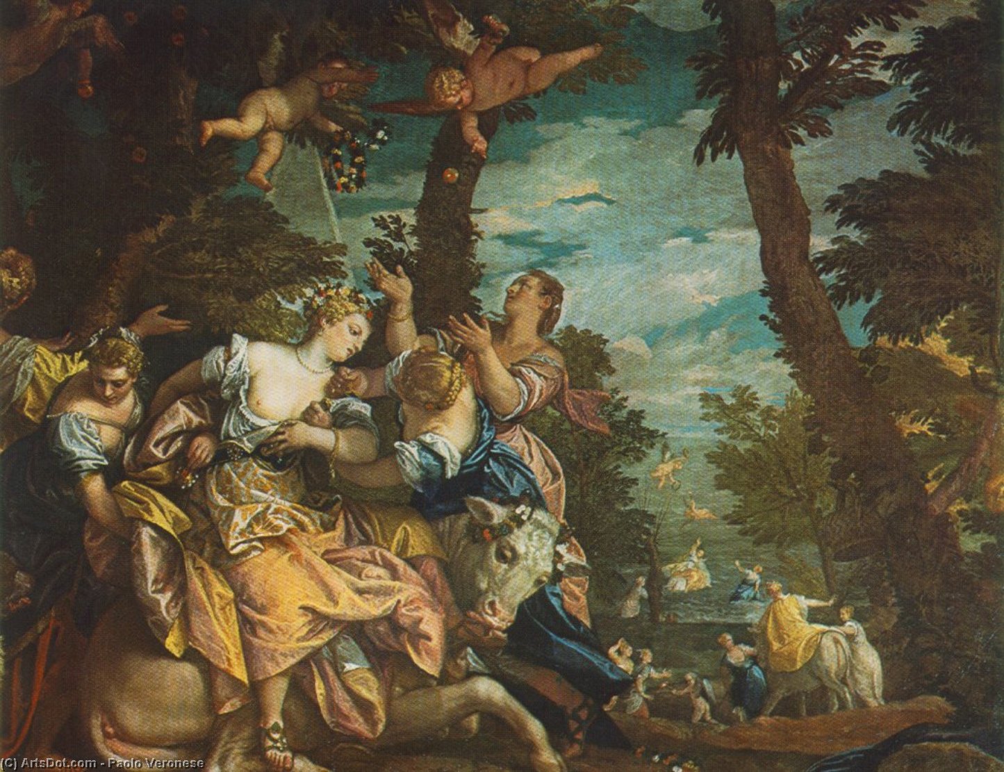 The Rape Of Europe — Paolo Veronese
