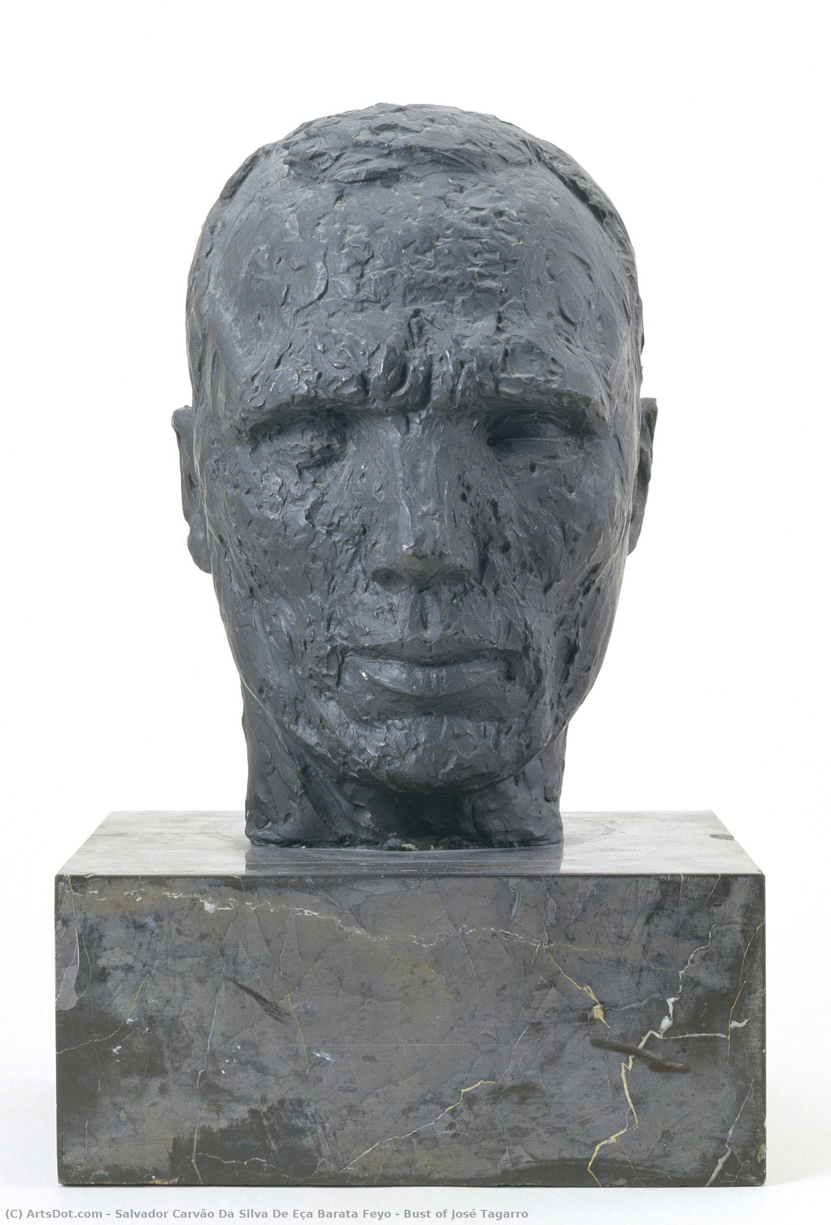 Bust Of José Tagarro — Salvador Carvão Da Silva De Eça Barata Feyo