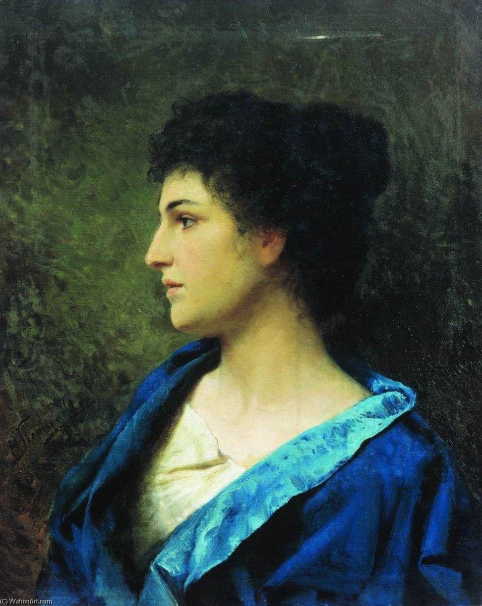 A Greek Lady — Hendryk Siemiradzki