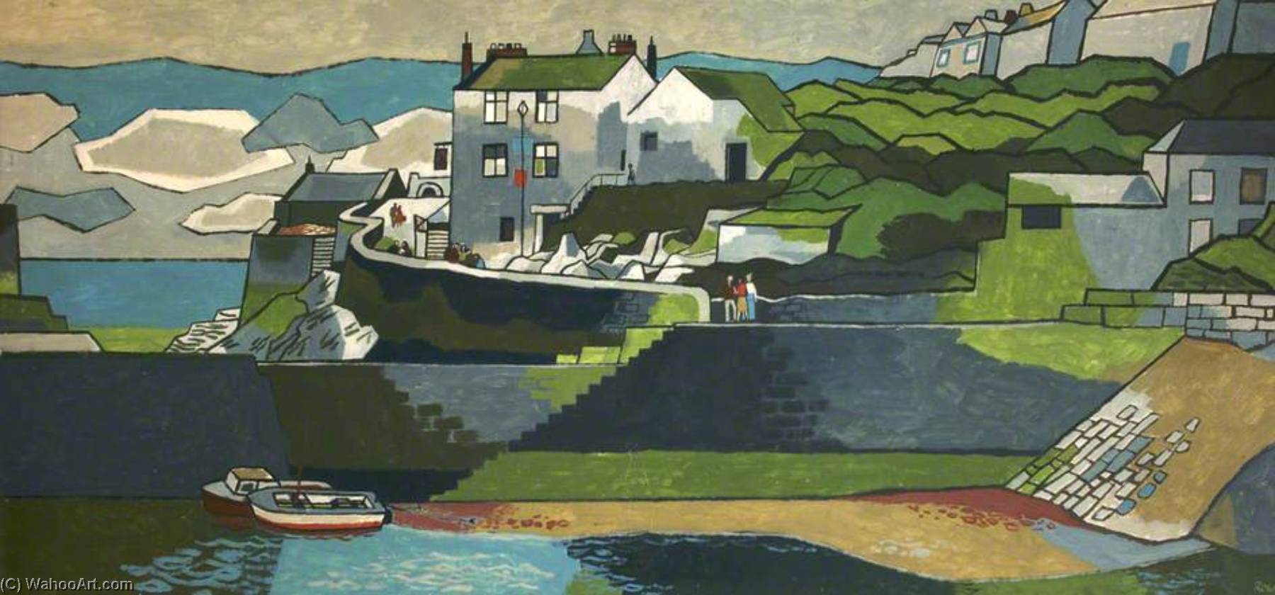 Village Harbour — Cliff Rowe
