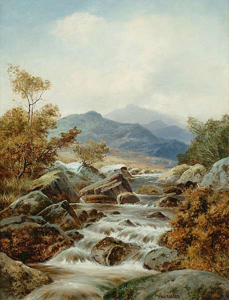 Highland River Landscapes — William Henry Mander