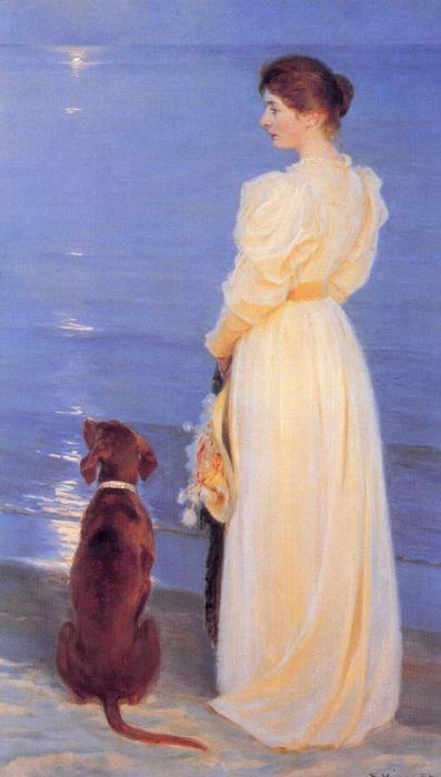 Tarde De Verano En Skagen 1 — Peder Severin Kroyer