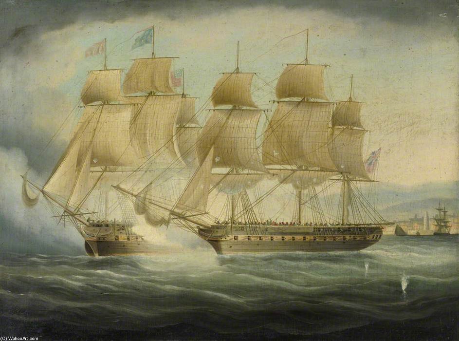 Hms 'shannon' Taking Uss 'chesapeake' — Томас Баттерсворт
