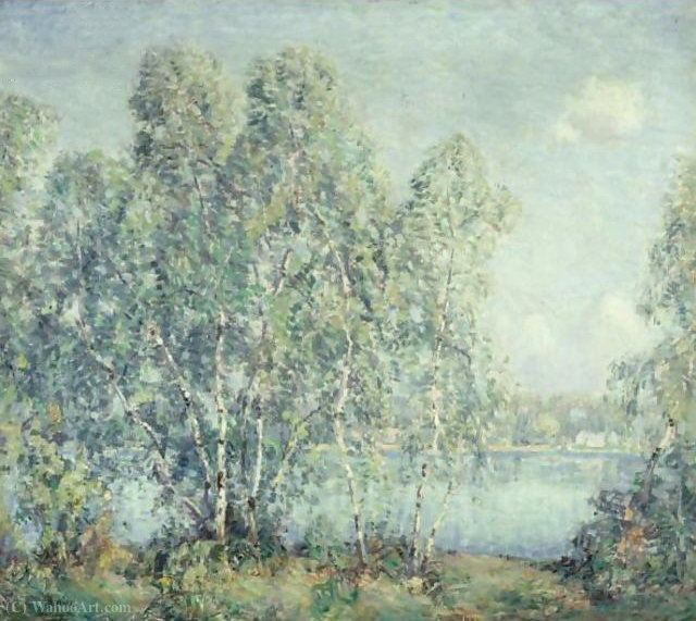 On The Lake, Lyme, Connecticutt — Wilson Henry Irvine