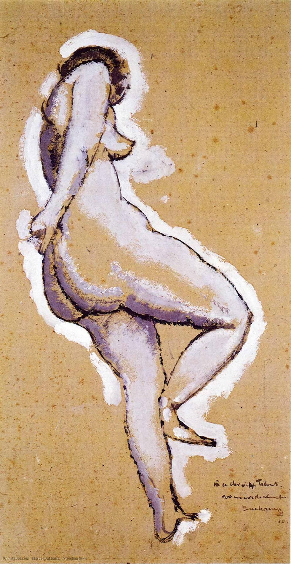 Standing Nude — Марсел Дјушан
