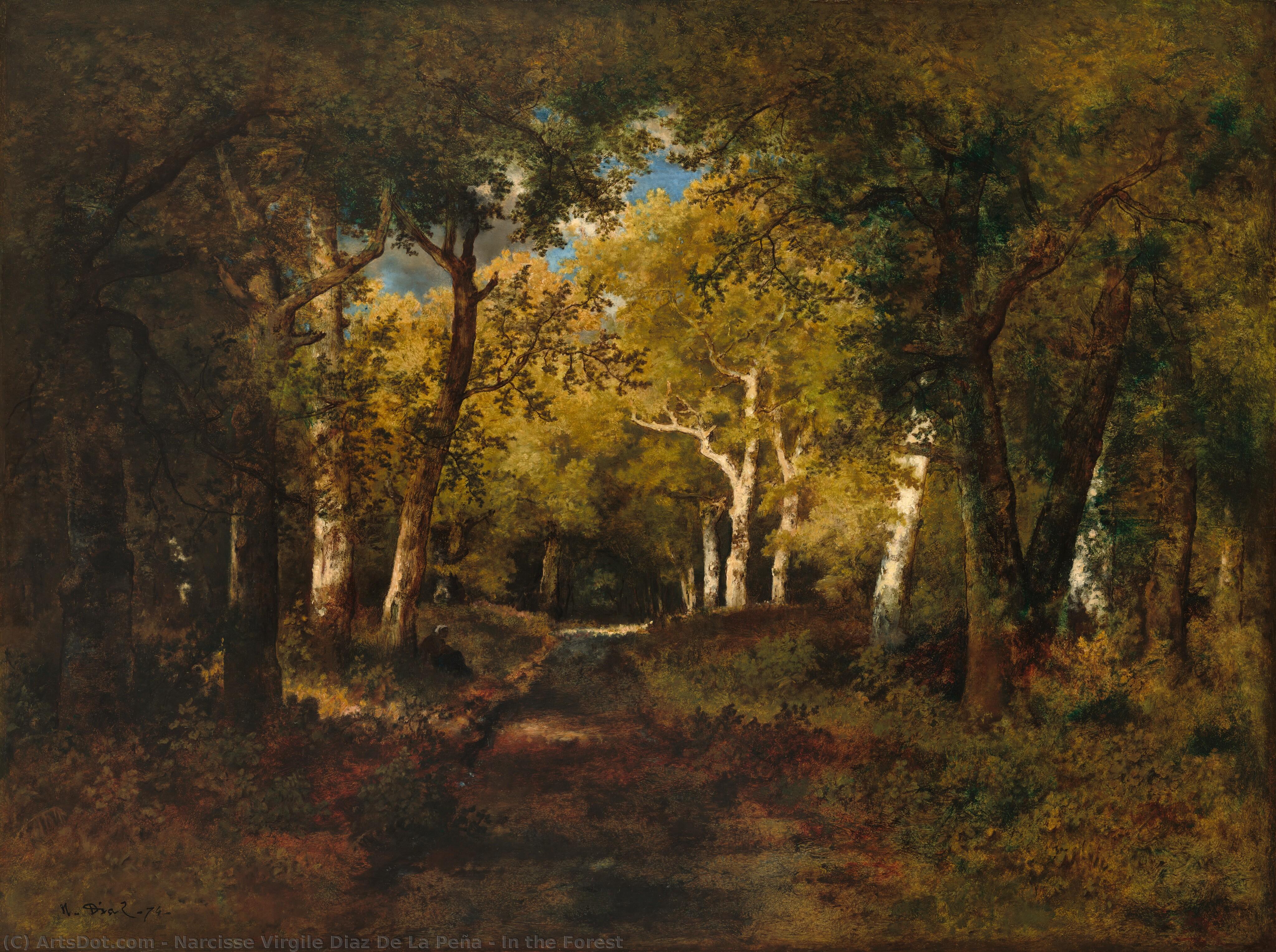 In The Forest — Narcisse Virgile Díaz De La Peña