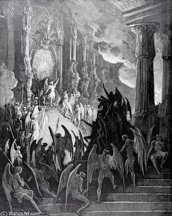 Satan In Council — Paul Gustave Doré