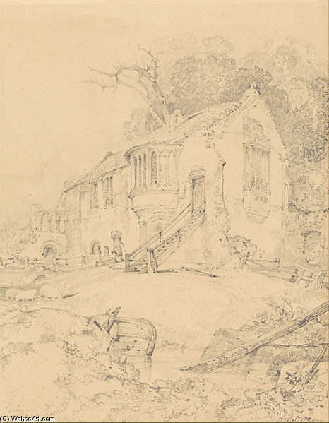 Castle Acre Priory, Norfolk - — John Sell Cotman