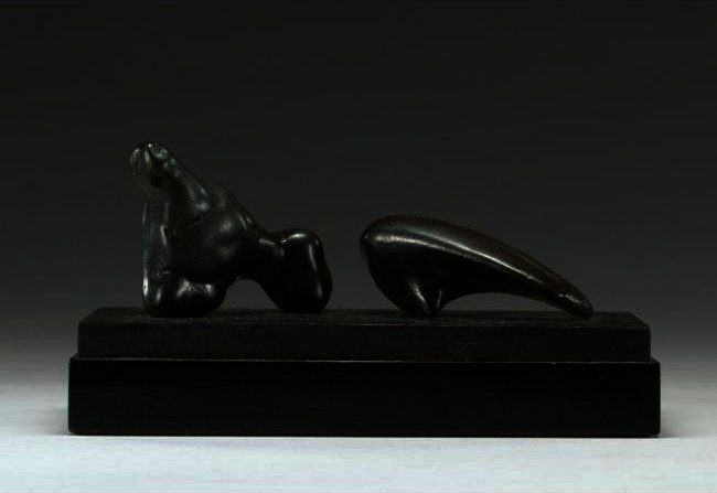 Two Piece Reclining Figure; Arch — Генри Мур