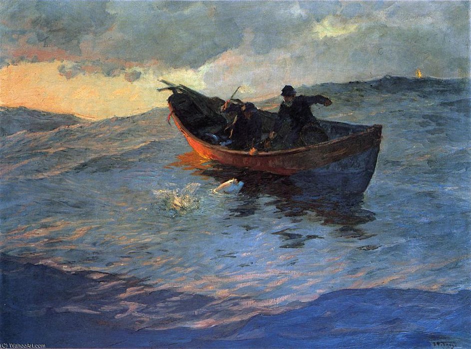On The Suffolk Coast — Willard Leroy Metcalf