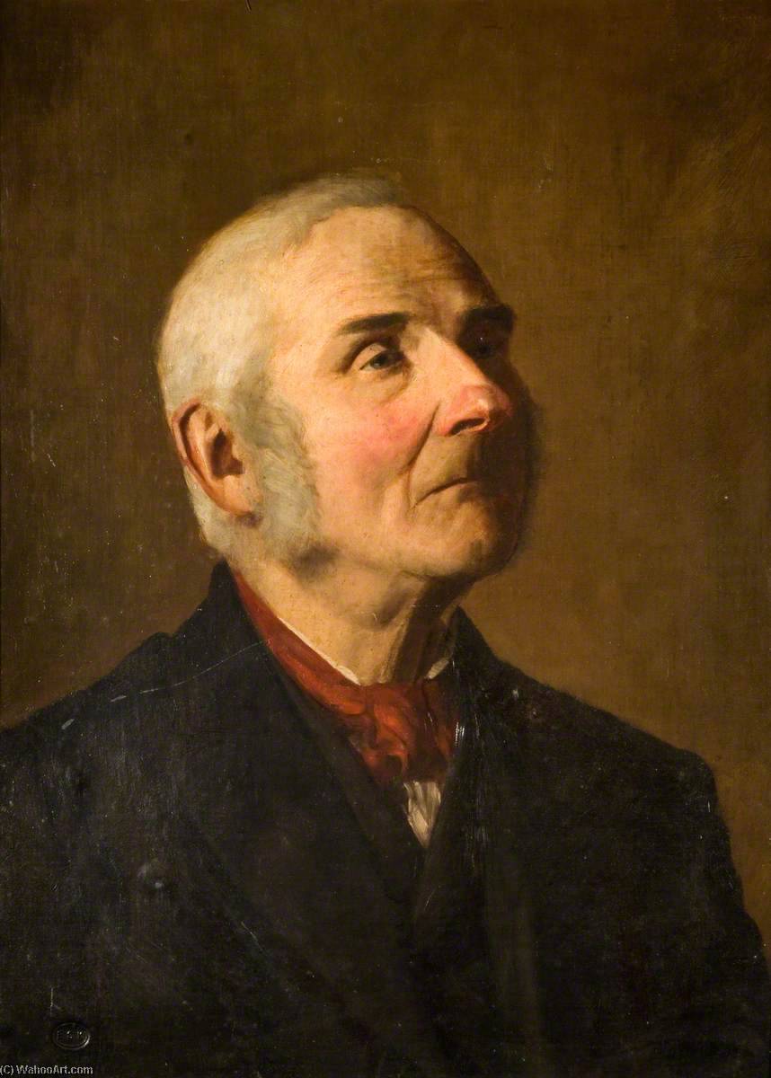 A Model From Art School (portrait Of An Old Man) — George Cartlidge