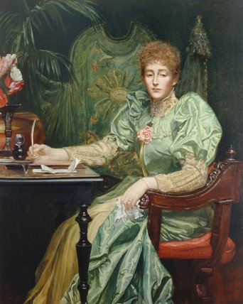 Portrait Of Frances, Lady Layland-barratt — Valentine Cameron Prinsep