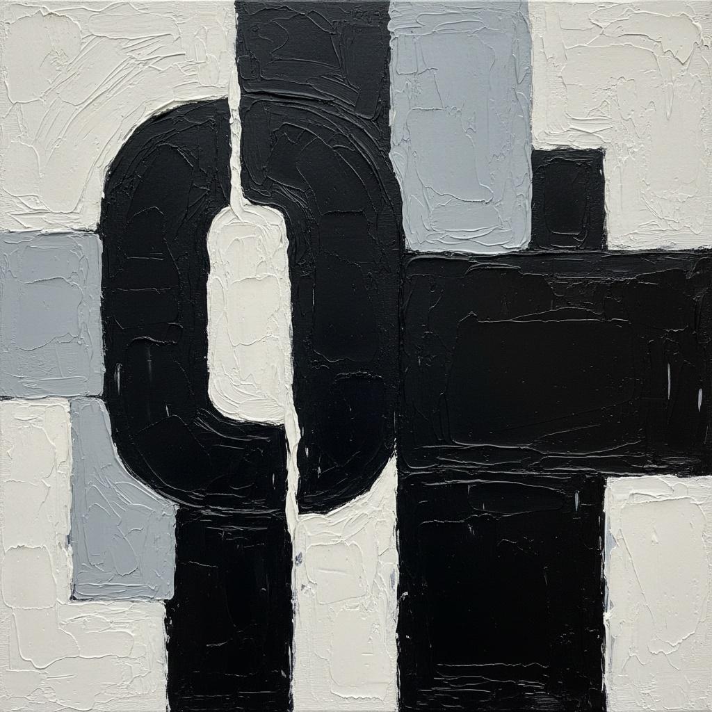Monolithic Shadows: A Singular Study Of Interlocking Form And Somber Architectural Weight — Laurent Fabre