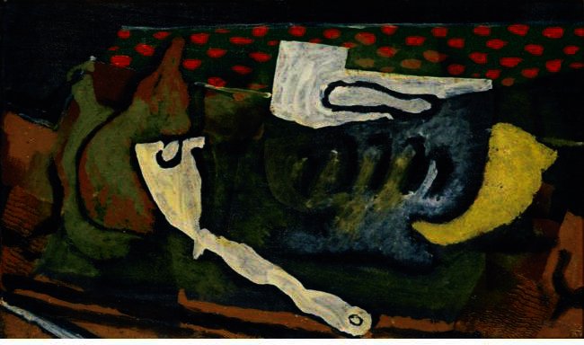 Glass, Pipe And Pears — Georges Braque
