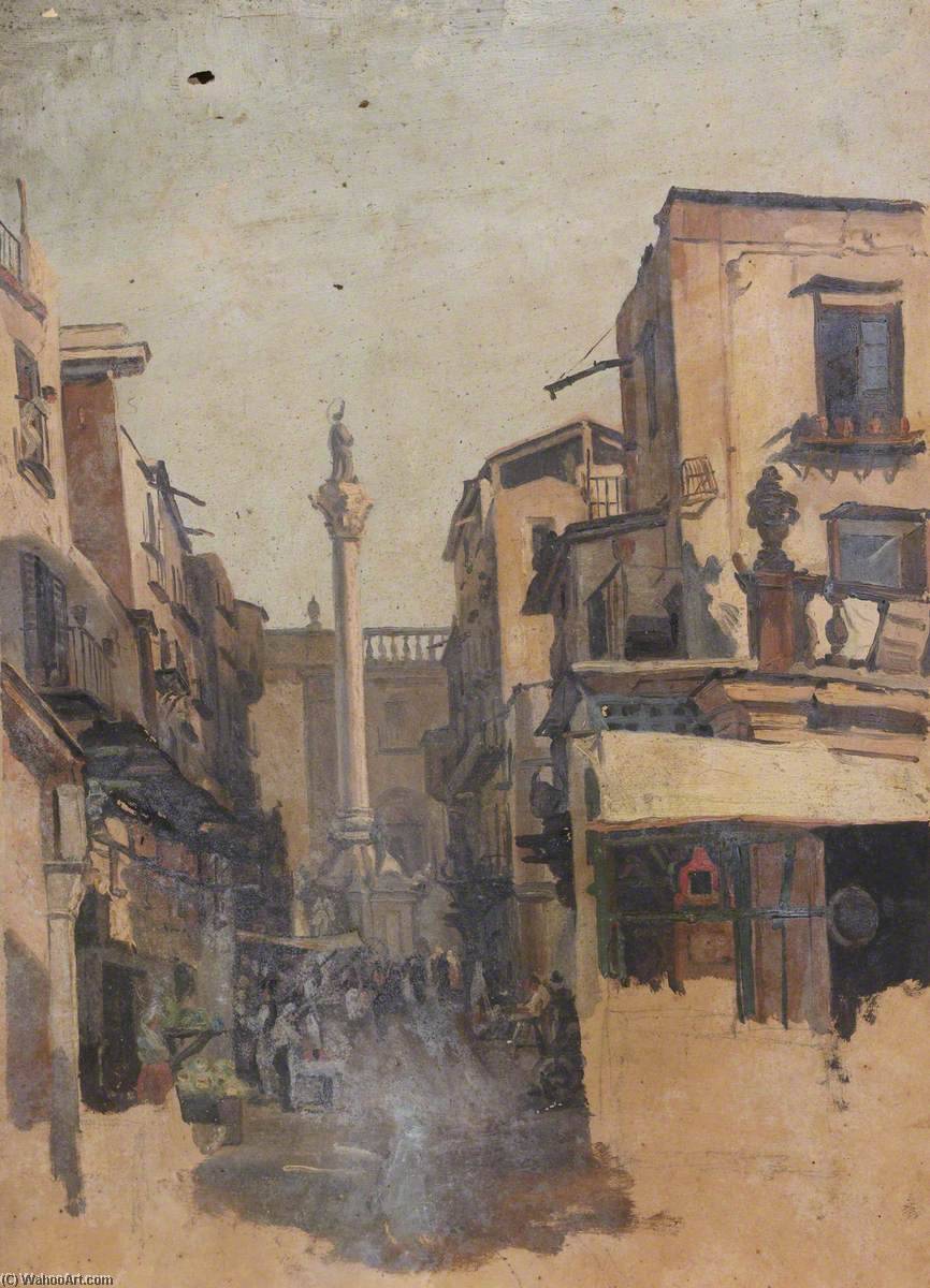 Study Of Naples — Томас Стюарт Смит