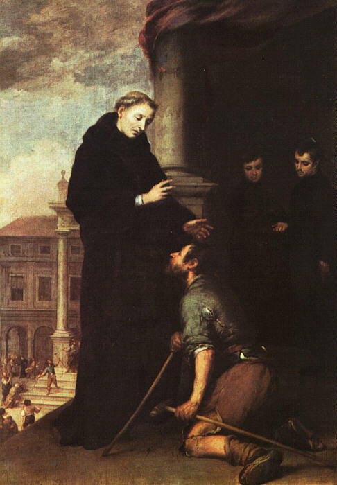 St. Thomas Of Villanueva Distributing Alms — Bartolomé Esteban Murillo