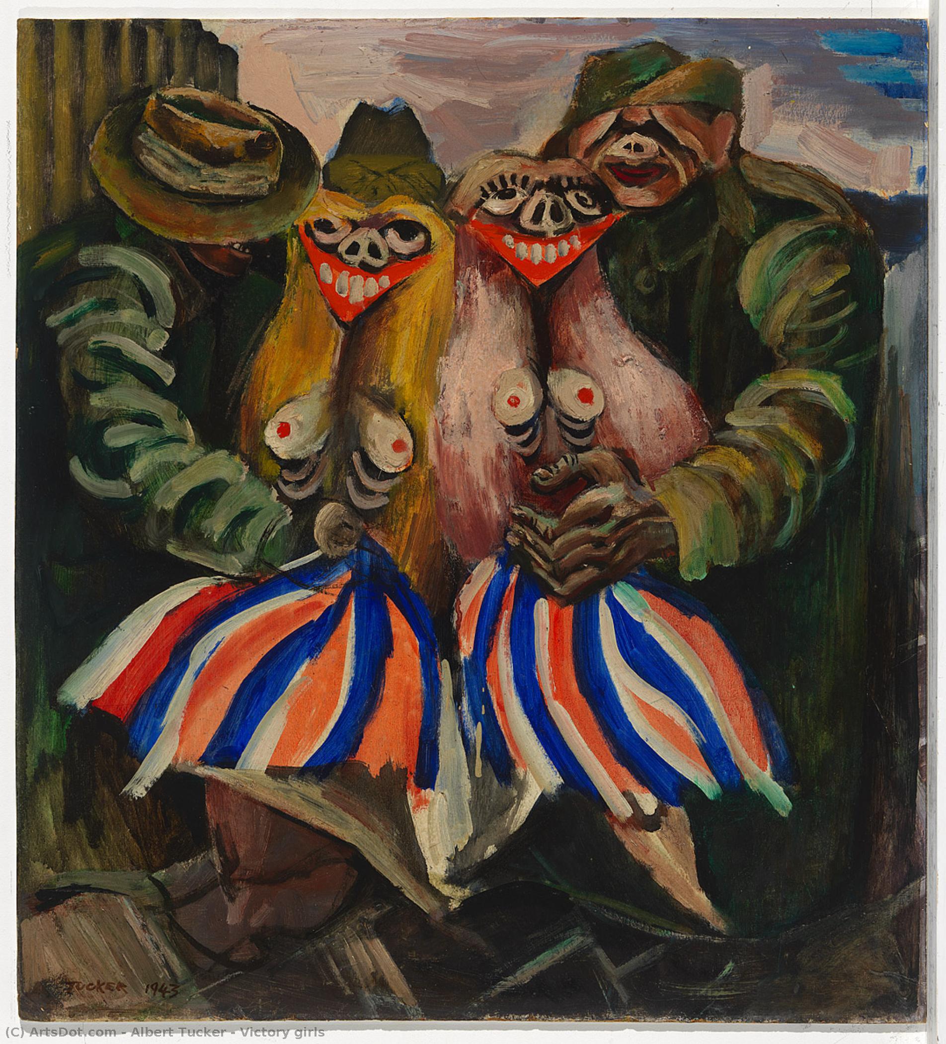 Victory Girls — Albert Tucker