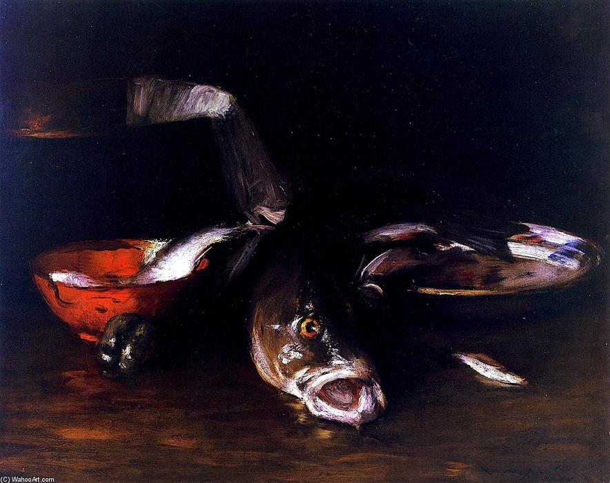 Still Life Fish (also Known As Still Life With Fish) — ウィリアム・メリット・チェイス