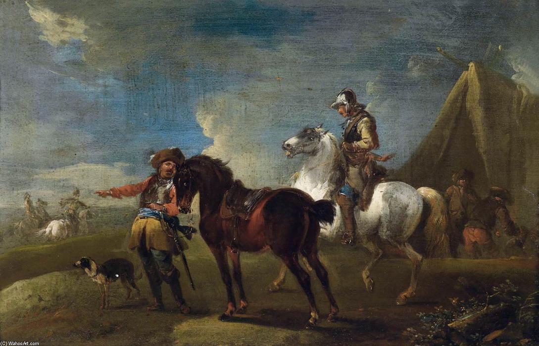 At The Field Camp — August Querfurt