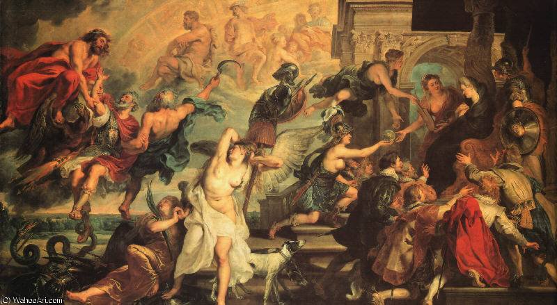 The Apotheosis Of Henry Iv And The Proclamation Of The Regen — Peter Paul Rubens
