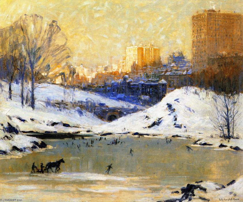 Central Park In Winter — Колин Кэмпбелл Купер
