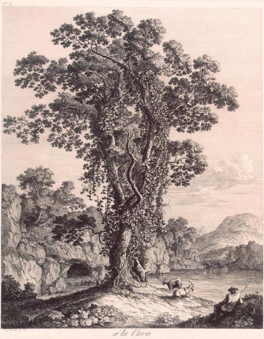 View Of The Environs Of Cava — Georg Abraham Hackert