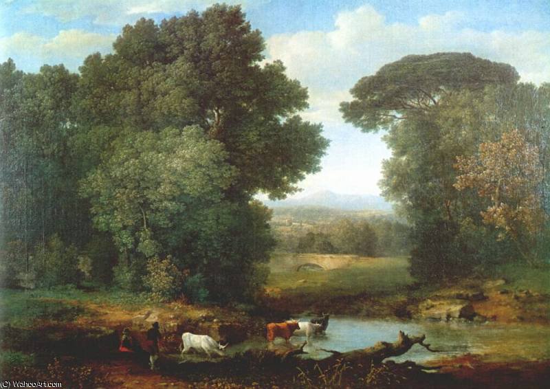 A Bit Of The Roman Aqueduct — George Innes