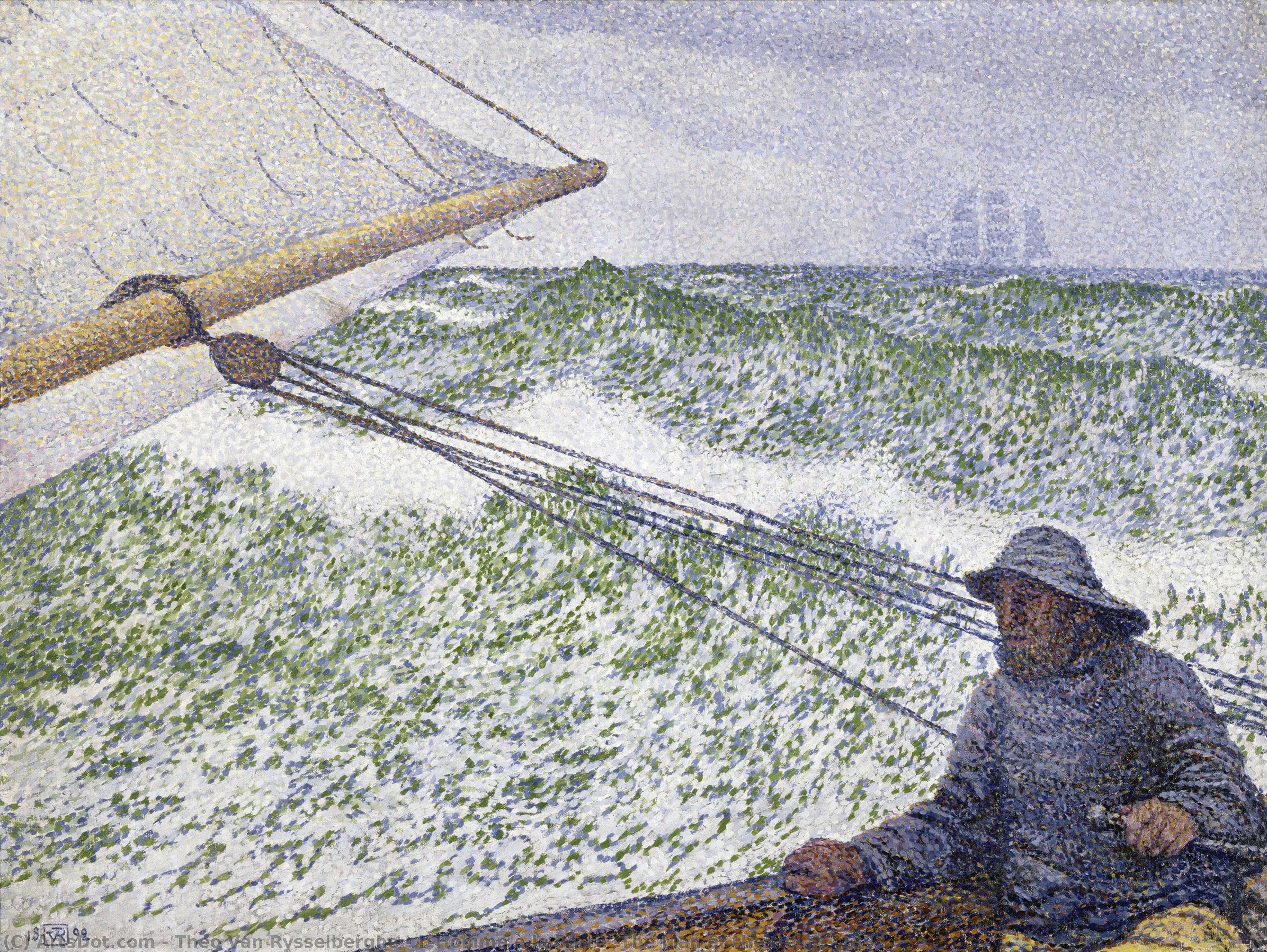 L’homme À La Barre (the Man At The Helm), 1892 — Тео Ван Риселберг