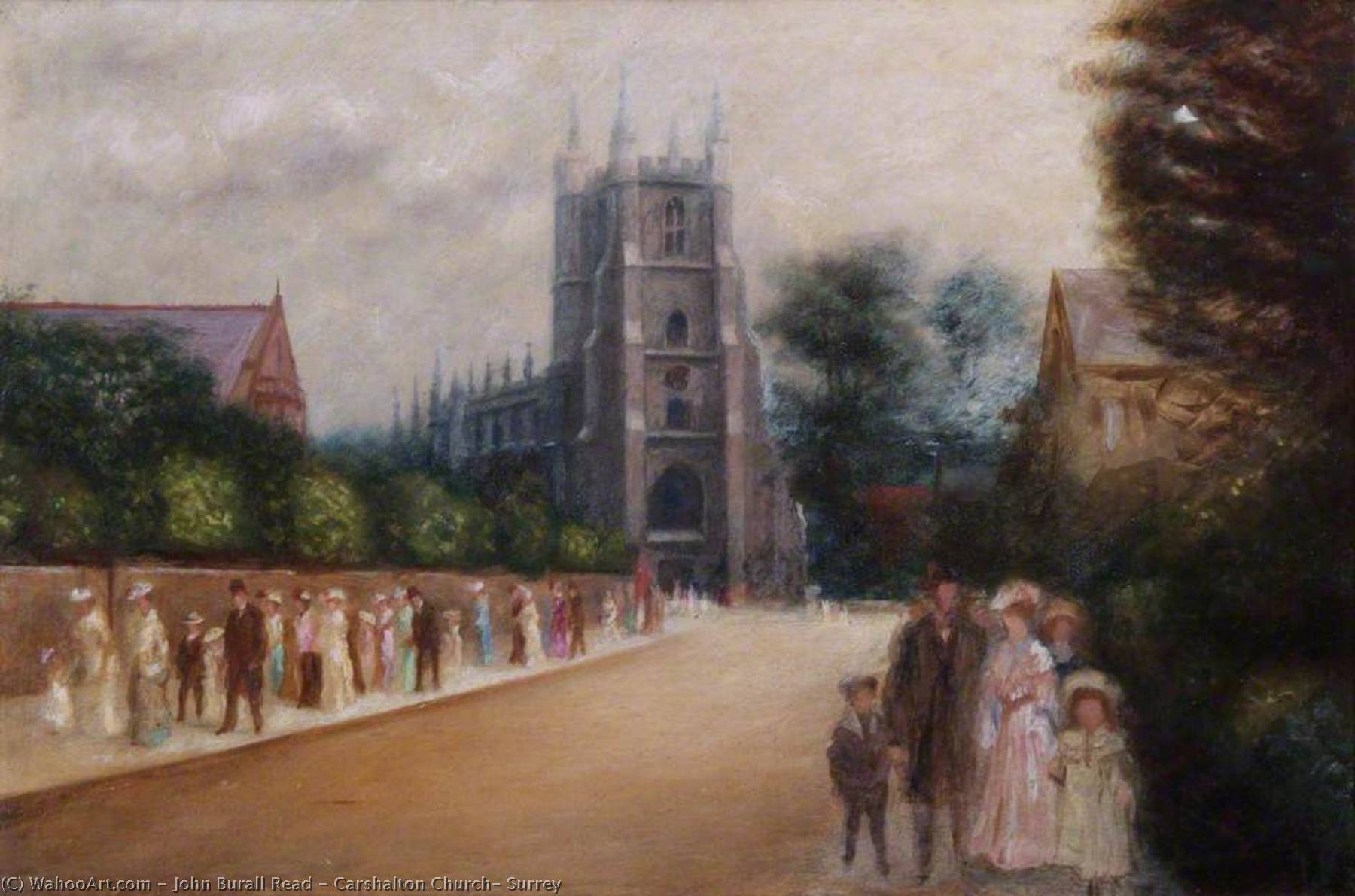 Carshalton Church, Surrey — John Burall Read