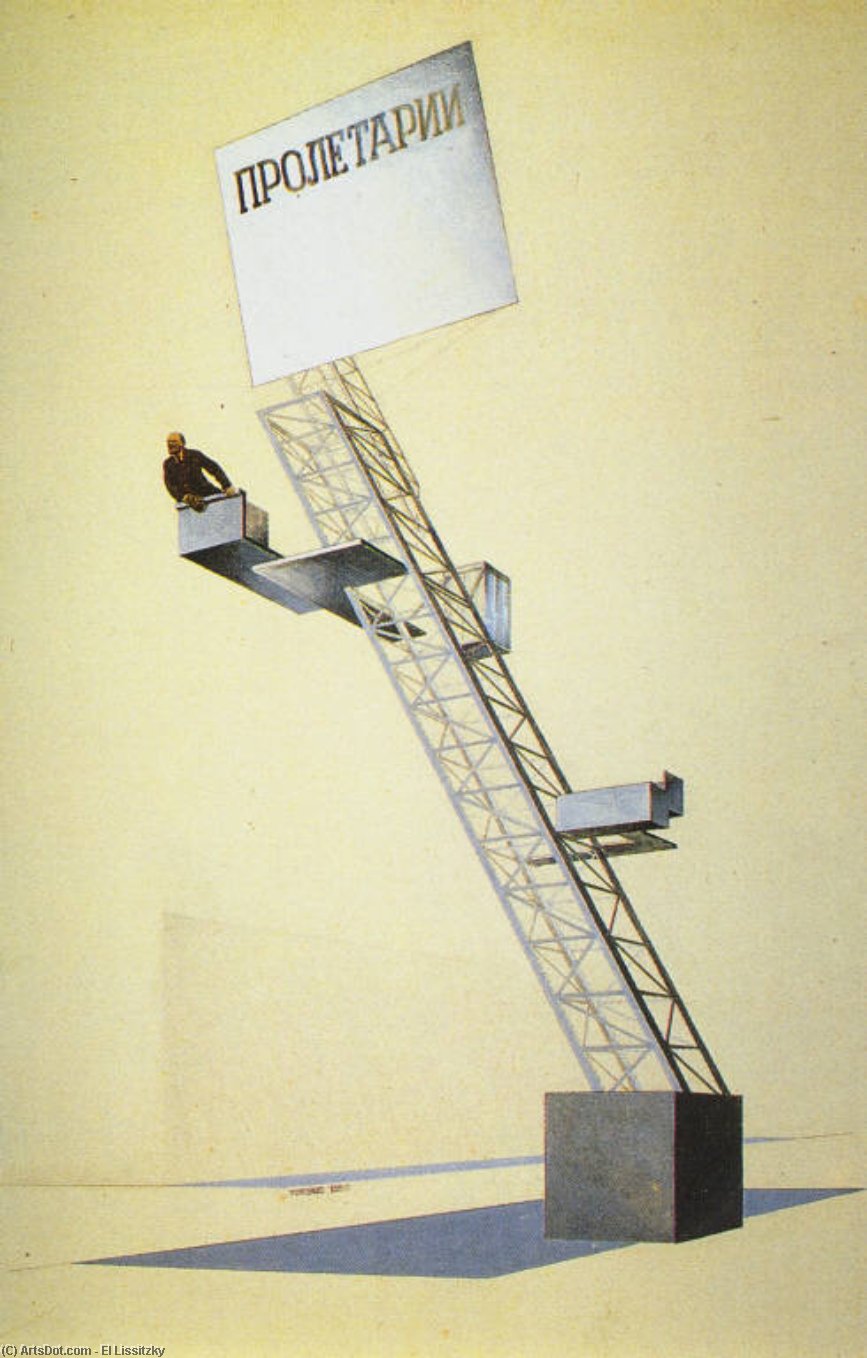 Lenin Tribune — El Lissitzky