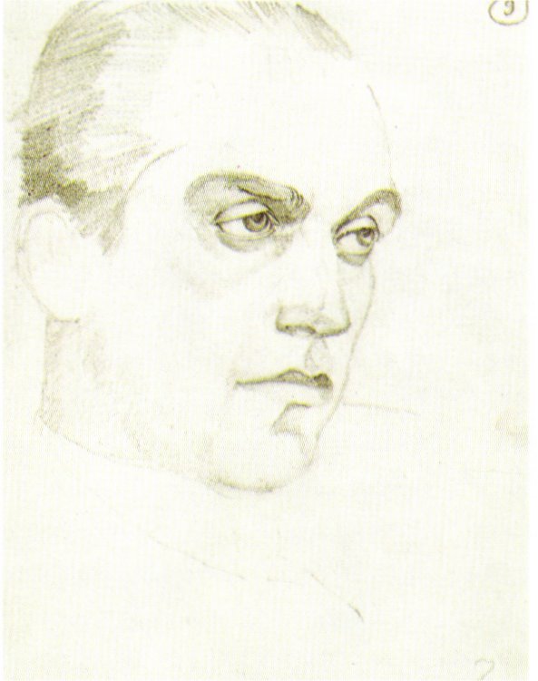 Portrait Of Tadeusz De Lempicka — Tamara De Lempicka